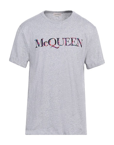 MCQUEEN T-shirt Light grey 100% Cotton