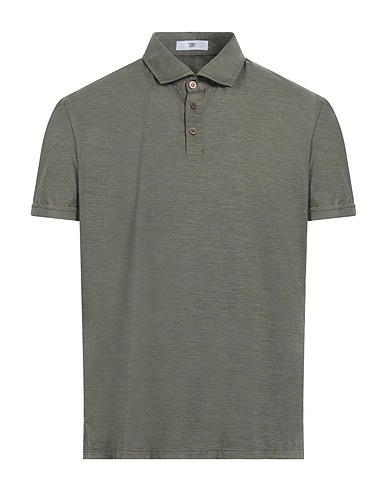 PMDS PREMIUM MOOD DENIM SUPERIOR Polo shirt Military green 42% Polyamide, 42% Polyester, 16% Elastane