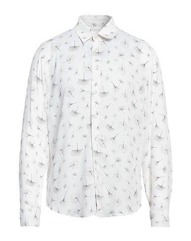 PATRIZIA PEPE Patterned shirt White 100% Viscose