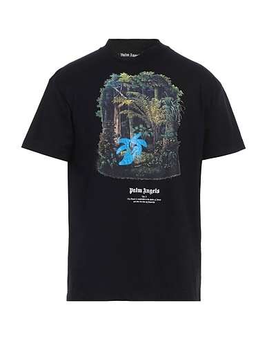 PALM ANGELS T-shirt Black 100% Cotton, Polyester