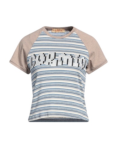 CORMIO T-shirt Slate blue 100% Cotton