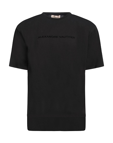 ALEXANDRE VAUTHIER T-shirt Black 100% Cotton