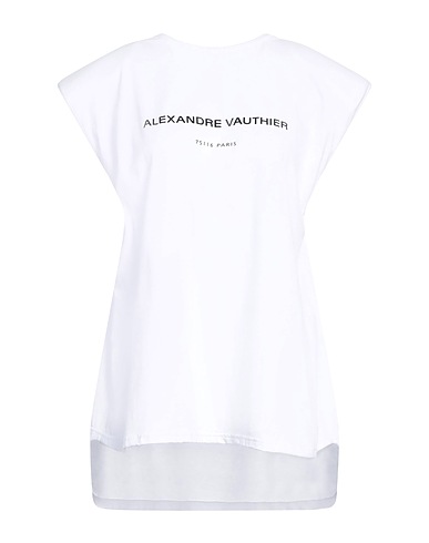 ALEXANDRE VAUTHIER T-shirt Blanc 100% Coton