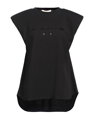 ALEXANDRE VAUTHIER T-shirt Black 100% Cotton