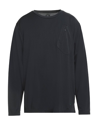 SOUTH2 WEST8 T-shirt Black 100% Polyester, Rayon