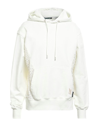 ANDERSSON BELL Hooded sweatshirt Ivory 100% Cotton, Polyester