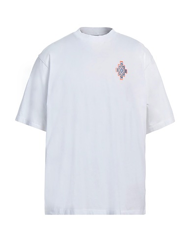 MARCELO BURLON T-shirt White 100% Organic cotton, Elastane, Polyester