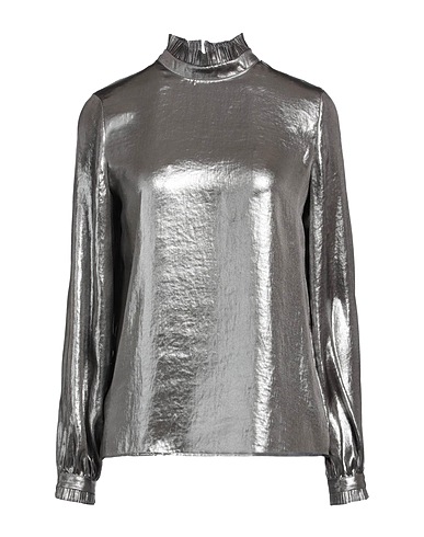 TWINSET Top Silver 100% Polyester