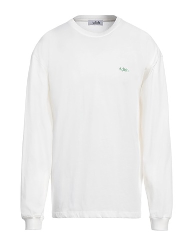 ADISH Ｔシャツ ホワイト コットン 100%