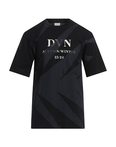 DRIES VAN NOTEN T-shirt Black 100% Cotton