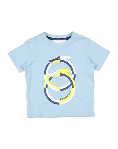TRUSSARDI JUNIOR T-Shirt Himmelblau 100% Baumwolle
