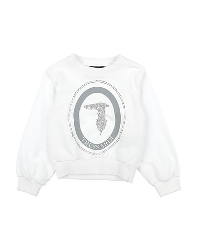 TRUSSARDI JUNIOR Sweatshirt White 95% Cotton, 5% Lycra®