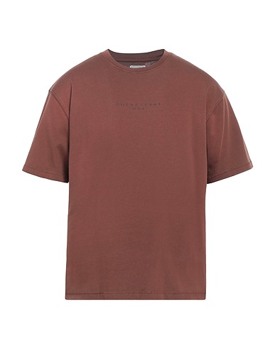 GUESS T-shirt Marrone 100% Cotone