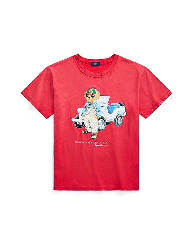 POLO RALPH LAUREN T-shirt Red 100% Cotton