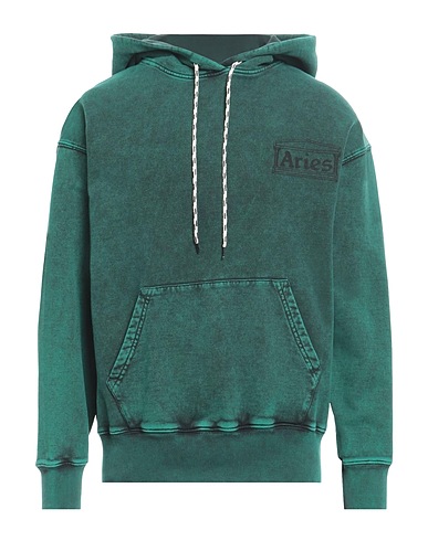 ARIES Sweatshirt Dark green 100% Cotton