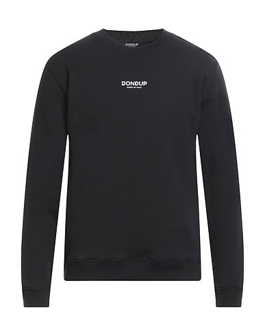 DONDUP Sweatshirt Black 100% Cotton, Elastane