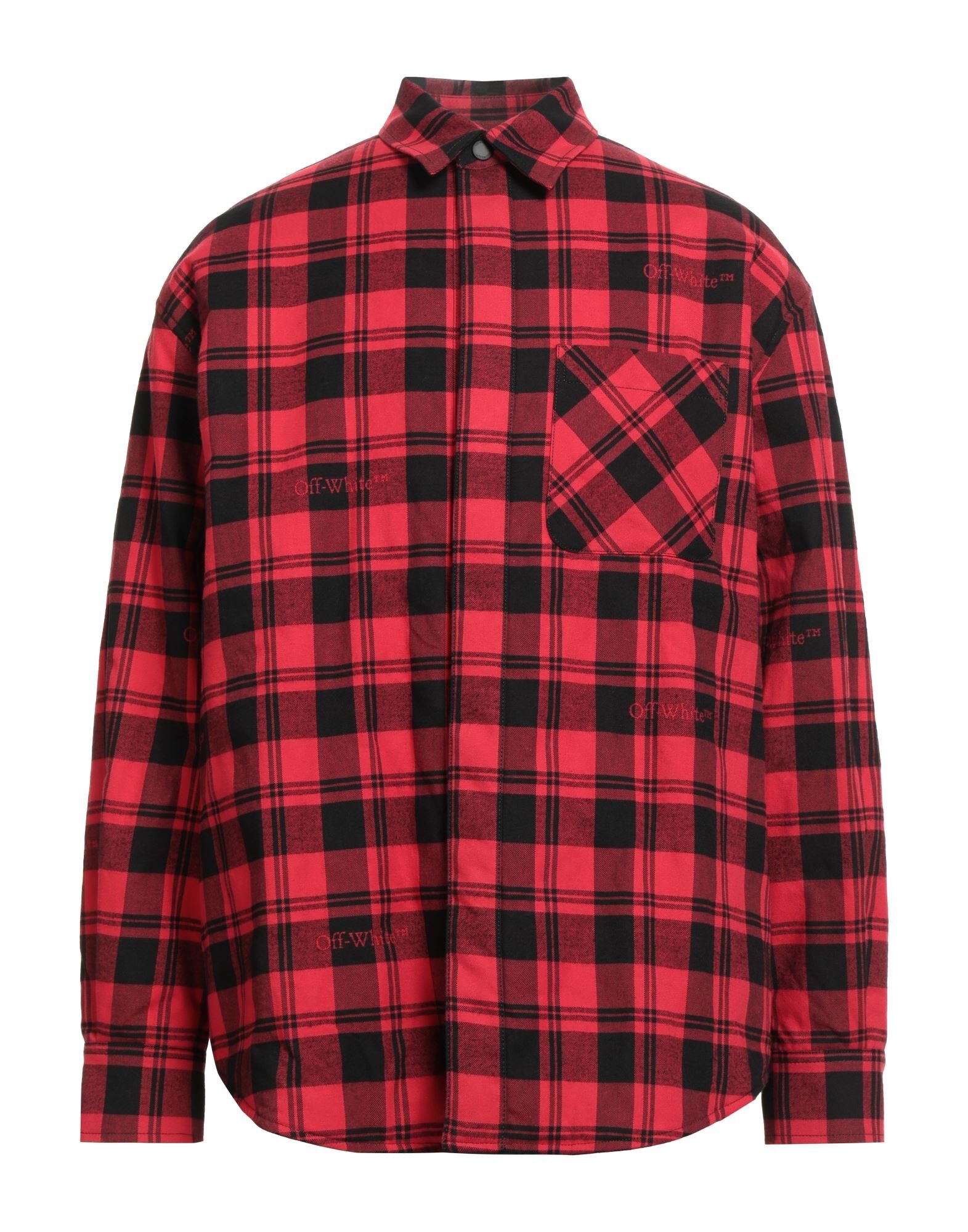 VALENTINO GARAVANI シャツ | 柄入りシャツ レッド メンズ | YOOX