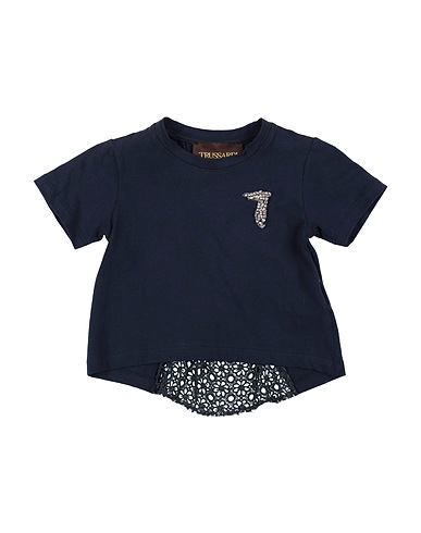 TRUSSARDI JUNIOR T-shirt Midnight blue 95% Cotton, 5% Elastane