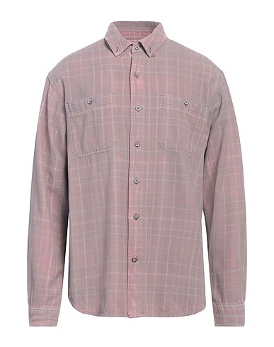 NOTSONORMAL Checked shirt Antique rose 100% Cotton