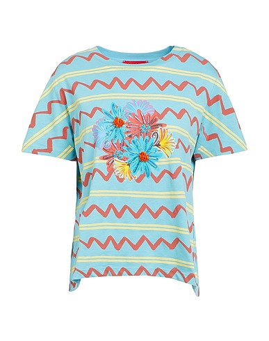 MAX&Co. T-shirt CALIBRI
 Sky blue 100% Cotton