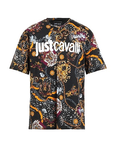 JUST CAVALLI T-shirt Noir 100% Coton