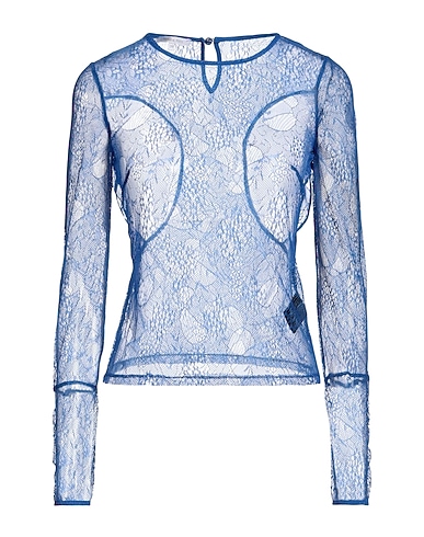 PATRIZIA PEPE Top Blau 100% Polyamid