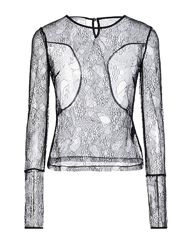 PATRIZIA PEPE Top Black 100% Polyamide