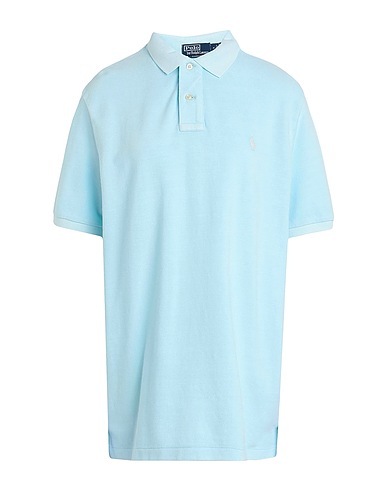 POLO RALPH LAUREN ポロシャツ スカイブルー コットン 100%