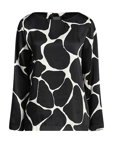 GIANLUCA CAPANNOLO Top Black 100% Polyester