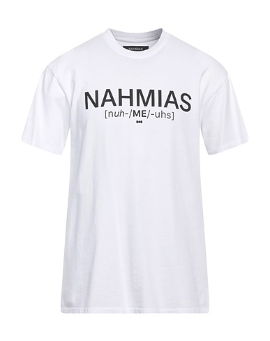NAHMIAS T-shirt White 100% Cotton