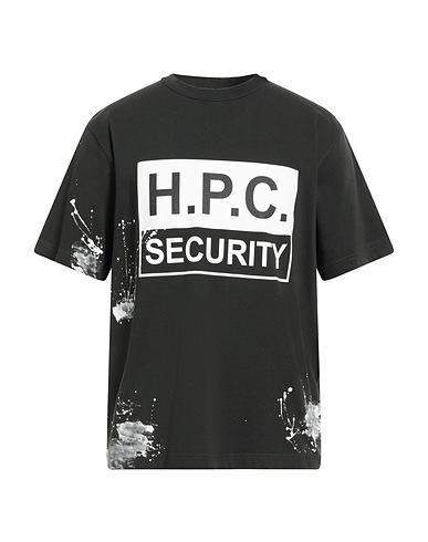 HERON PRESTON T-shirt Dark green 100% Cotton, Polyester