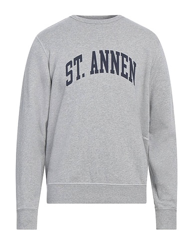 POP TRADING COMPANY TOPWEAR Light grey 80% Cotton, 20% Polyester
