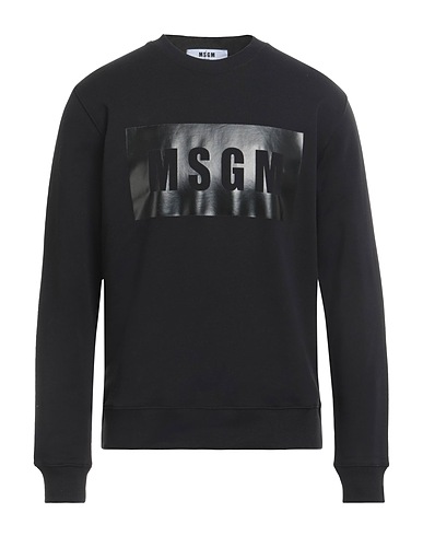 MSGM Sweatshirt NERO 100% Cotton