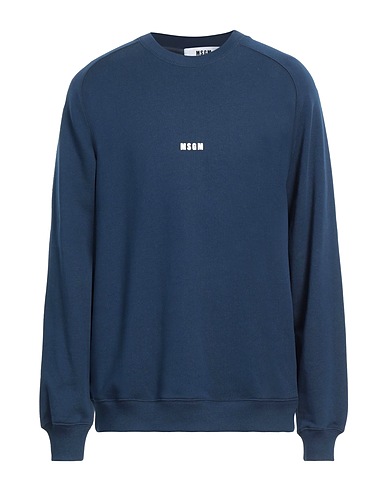 MSGM Sweatshirt Marineblau Baumwolle