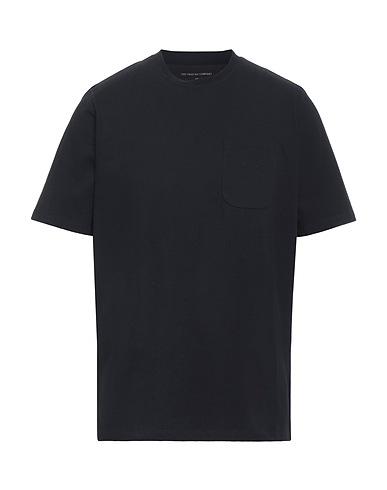 POP TRADING COMPANY Basic T-shirt Black 100% Cotton
