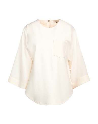 TWINSET Top Ivory 65% Viscose, 32% Polyamide, 3% Elastane