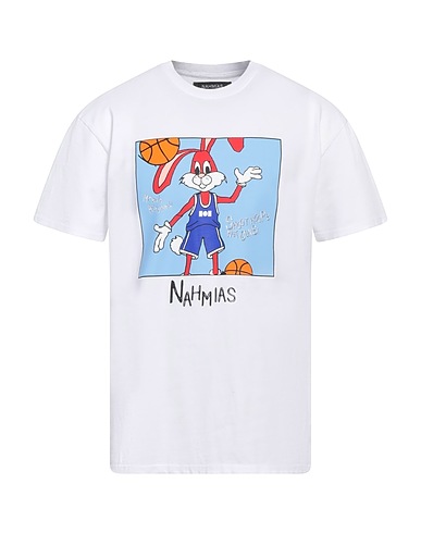 NAHMIAS T-Shirt Weiß 100% Baumwolle
