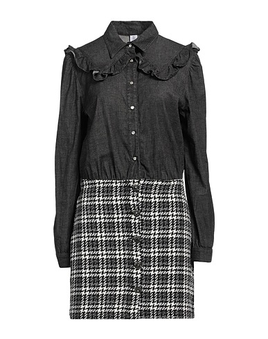 LIU •JO Vestito corto 98% Cotone, 2% Elastan, Poliestere, Acrilico, Altre Fibre