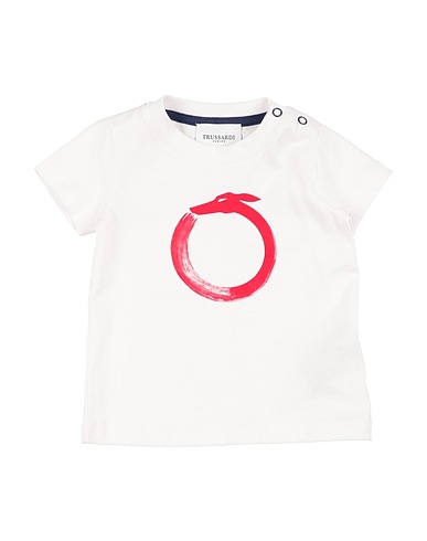 TRUSSARDI JUNIOR Tシャツ ホワイト コットン 100%