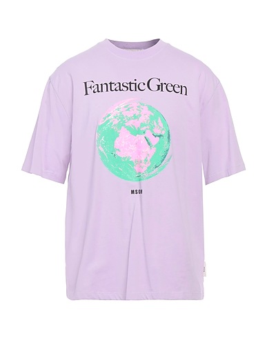 MSGM T-shirt Mauve 100% Organic cotton