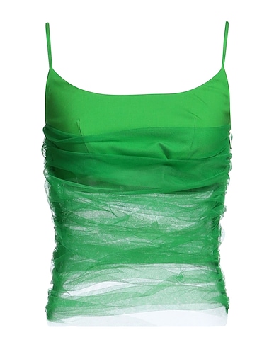 ACT N°1 Top Verde 95% Lana, 5% Elastan, Poliammide