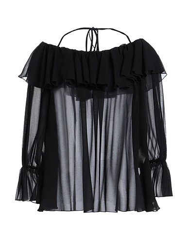OLLA PARÉG Top Schwarz 65% Polyester, 35% Viskose