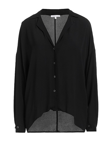 PATRIZIA PEPE Solid colour shirts & blouses Black 100% Viscose