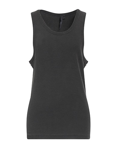 ENTIRE STUDIOS Vest Charcoal 95% Organic cotton, 5% Elastane
