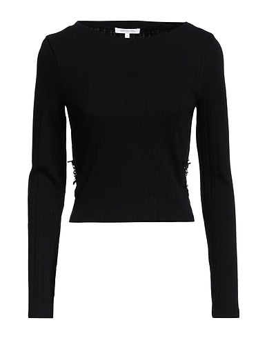 PATRIZIA PEPE T-shirt Nero 95% Cotone, 5% Elastan