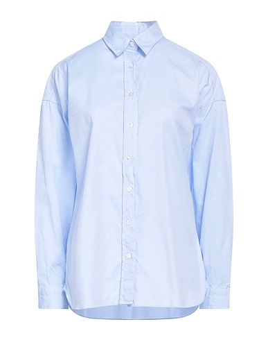 FINAMORE 1925 Camicie e bluse tinta unita Celeste 100% Cotone