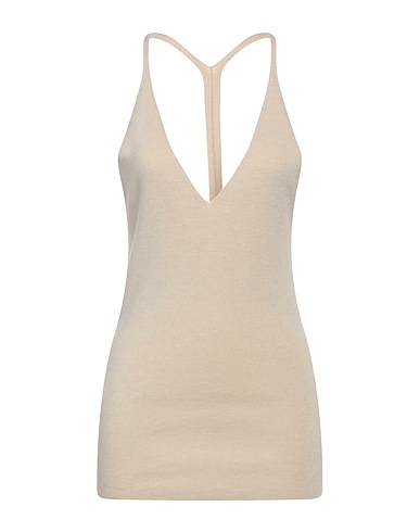 TOTEME Top Beige 55% Wool, 24% Silk, 18% Polyamide, 3% Elastane