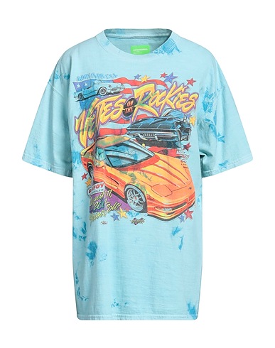 NOTSONORMAL Oversize-T-Shirt Sky blue 100% Cotton