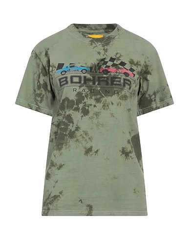 NOTSONORMAL Oversize-T-Shirt Militärgrün 100% Baumwolle