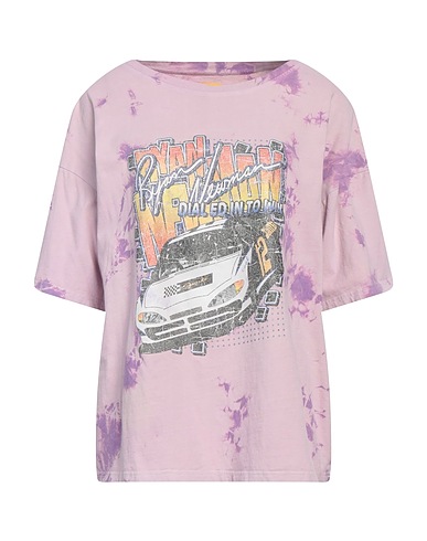 NOTSONORMAL Oversize-T-Shirt Lilac 100% Cotton